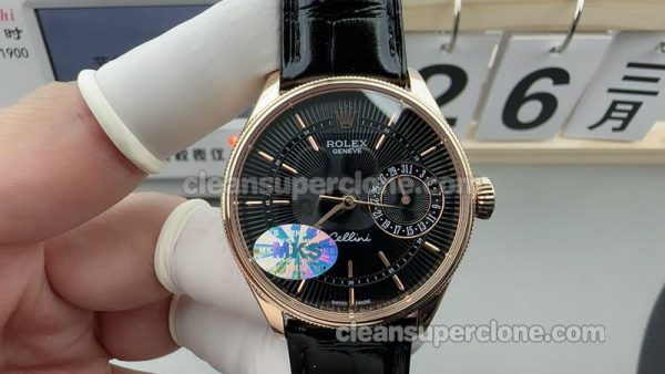 Rolex Super Clone Watch pictures and prices MKS Factory Cellini 50515 black mechanical men