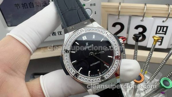 Classic Fusion replica watch details and pricing Hublot 581.NX black 33mm Quartz women