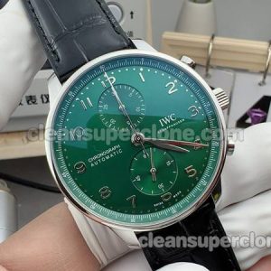 IWC Super Clone Watch pictures and prices ZF Factory Portugieser IW371615 Green mechanical men