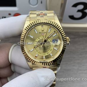 Rolex Super Clone Watch pictures and prices Noob Factory Sky-Dweller 336938 gold mechanical men
