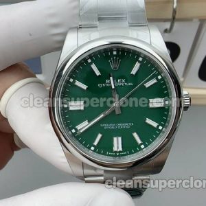 Rolex Super Clone Watch pictures and prices Clean Factory Oyster Perpetual 124300 Green 41mm mechanical men