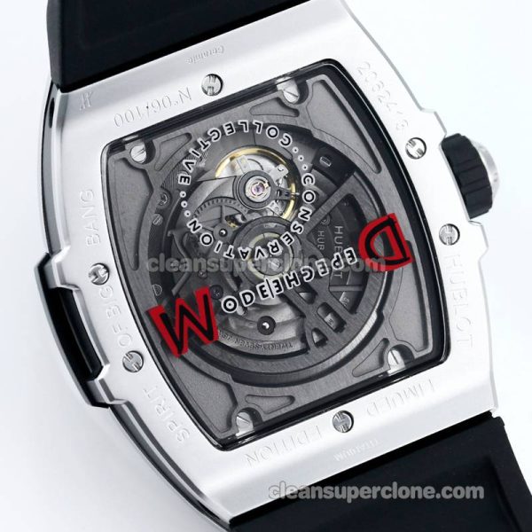 Big Bang replica watch details and pricing TW Factory Hublot 646.CI Skull black rubber mechanical men