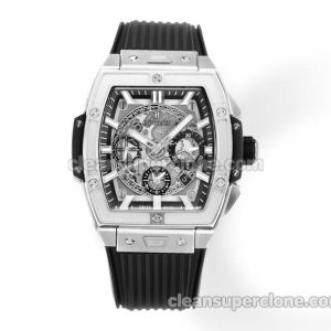 Big Bang replica watch details and pricing Hublot 642.NX black strap mechanical men