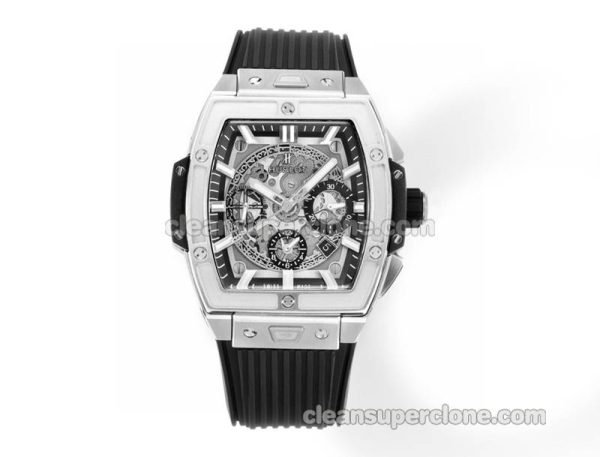 Big Bang replica watch details and pricing Hublot 642.NX black strap mechanical men