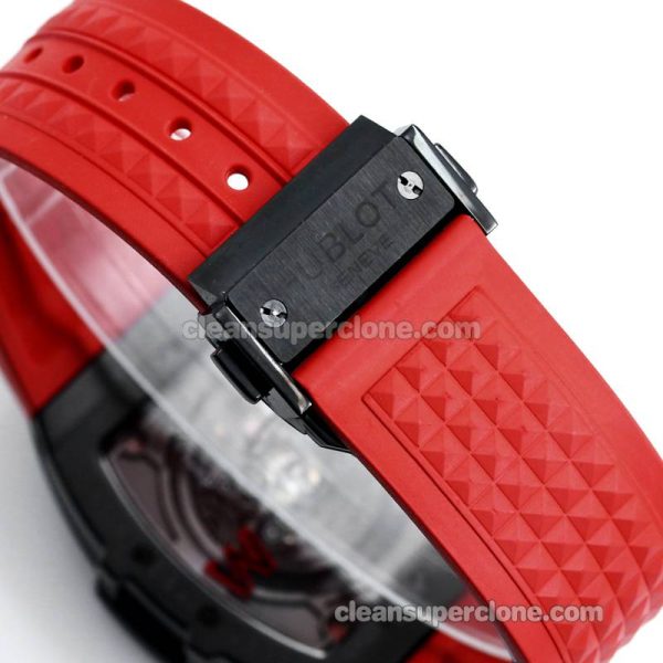 Big Bang replica watch details and pricing TW Factory Hublot 646.CI Skull red rubber mechanical men