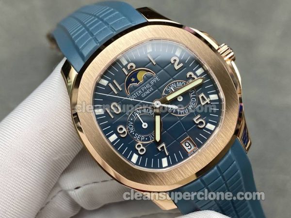 Aquanaut replica watch details and pricing Patek Philippe 5261R blue mechanical men