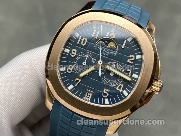 Aquanaut replica watch details and pricing Patek Philippe 5261R blue mechanical men