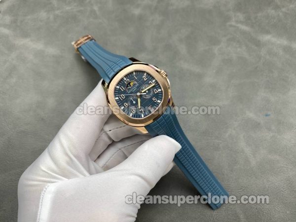 Aquanaut replica watch details and pricing Patek Philippe 5261R blue mechanical men