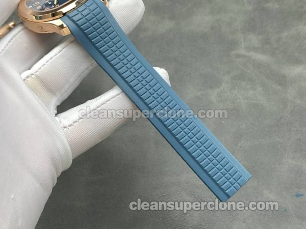 Aquanaut replica watch details and pricing Patek Philippe 5261R blue mechanical men