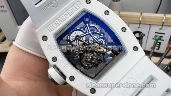 Richard Mille Super Clone Watch pictures and prices APS Factory RM055 white mechanical men