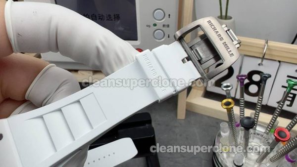 Richard Mille Super Clone Watch pictures and prices APS Factory RM055 white mechanical men