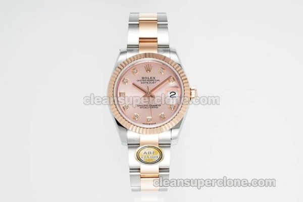 Rolex Super Clone watch picture and price ARF Lady-Datejust 278271 pink 31mm intermetallic mechanical women