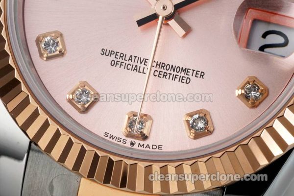 Rolex Super Clone watch picture and price ARF Lady-Datejust 278271 pink 31mm intermetallic mechanical women