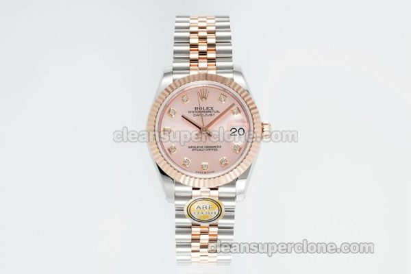 Rolex Super Clone watch picture and price ARF Lady-Datejust 278271 pink 31mm intermetallic mechanical women