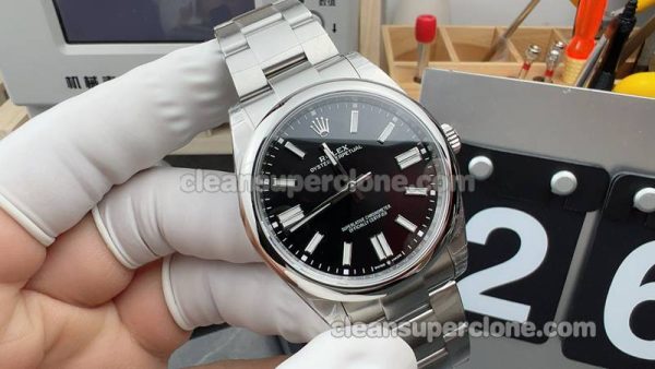 Rolex Super Clone Watch pictures and prices VS Factory Oyster Perpetual 124300 black 41mm mechanical men