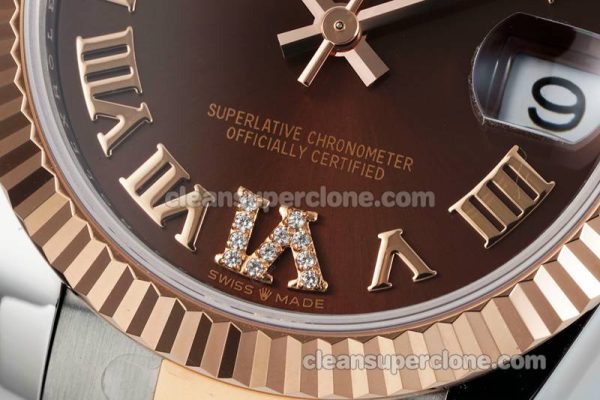 Rolex Super Clone watch picture and price ARF Lady-Datejust 278271 brown roman numerals 31mm intermetallic mechanical women