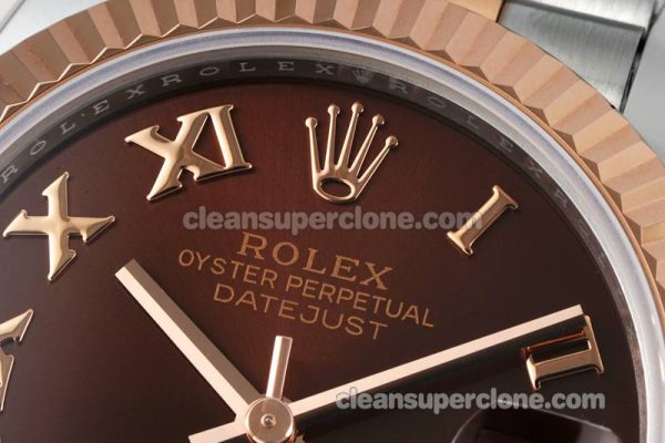 Rolex Super Clone watch picture and price ARF Lady-Datejust 278271 brown roman numerals 31mm intermetallic mechanical women