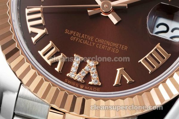 Rolex Super Clone watch picture and price ARF Lady-Datejust 278271 brown roman numerals 31mm intermetallic mechanical women