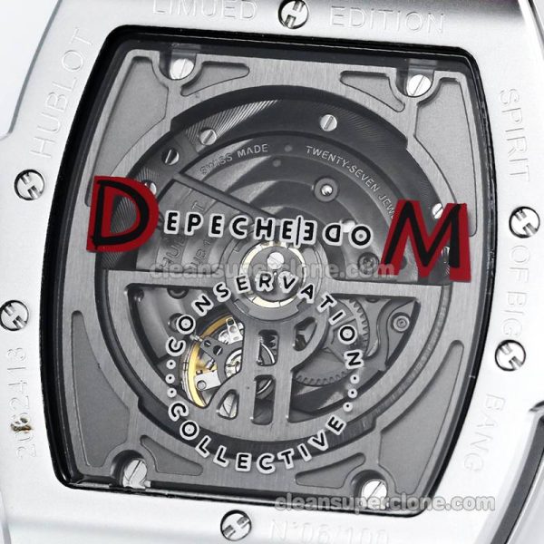 Big Bang replica watch details and pricing TW Factory Hublot 646.CI Skull Green rubber mechanical men