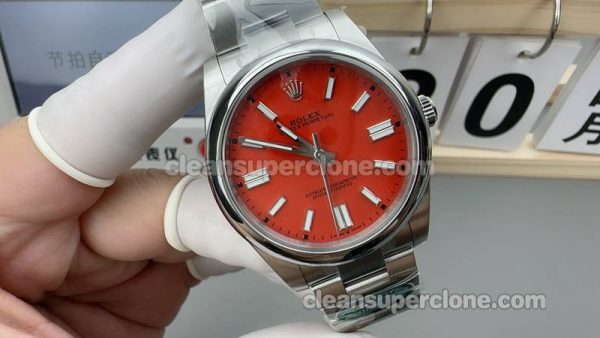 Rolex Super Clone Watch pictures and prices Clean Factory Oyster Perpetual 124300 red 41mm mechanical men