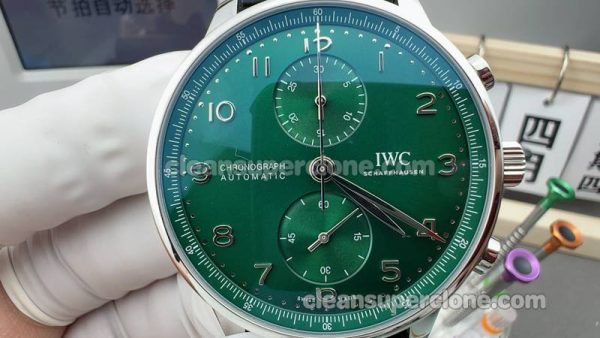 IWC Super Clone Watch pictures and prices ZF Factory Portugieser IW371615 Green mechanical men