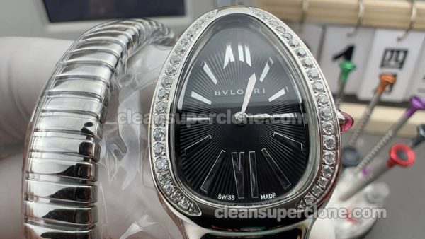 Bvlgari Super Clone Watch pictures and prices Serpenti 103524 black Quartz women