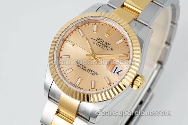 Rolex Super Clone watch picture and price ARF Lady-Datejust 278273 Champagne 31mm intermetallic mechanical women