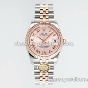 Rolex Super Clone watch picture and price ARF Lady-Datejust 278271 pink roman numerals 31mm intermetallic mechanical women