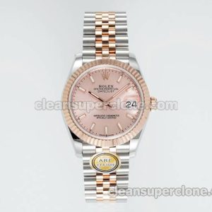 Rolex Super Clone watch picture and price ARF Lady-Datejust 278271 pink 31mm intermetallic mechanical women