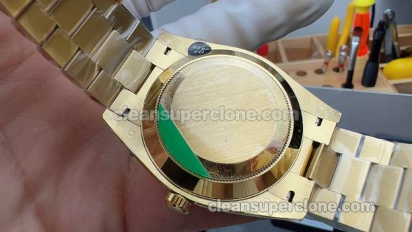 Day-Date replica watch details and pricing QF Factory Rolex 228238 Diamond 40mm mechanical men