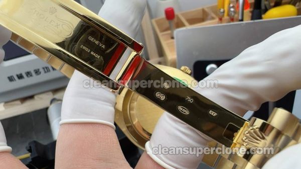 Day-Date replica watch details and pricing QF Factory Rolex 228238 Diamond 40mm mechanical men