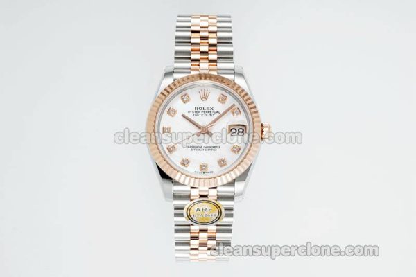 Rolex Super Clone watch picture and price ARF Lady-Datejust 278271 White 31mm intermetallic mechanical women