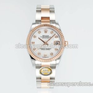 Rolex Super Clone watch picture and price ARF Lady-Datejust 278271 White 31mm intermetallic mechanical women