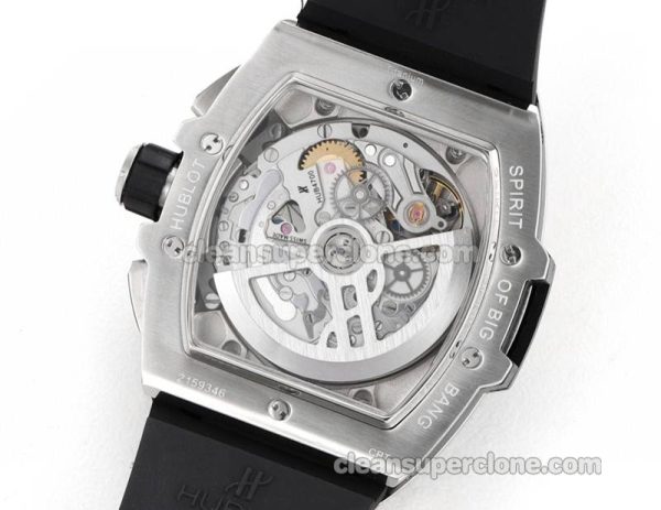 Big Bang replica watch details and pricing Hublot 642.NX Blue strap mechanical men