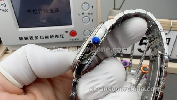 Omega Super Clone Watch pictures and prices MKS Factory Deville 424.10.40 sliver mechanical men