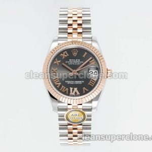 Rolex Super Clone watch picture and price ARF Lady-Datejust 278271 Dark grey 31mm intermetallic mechanical women
