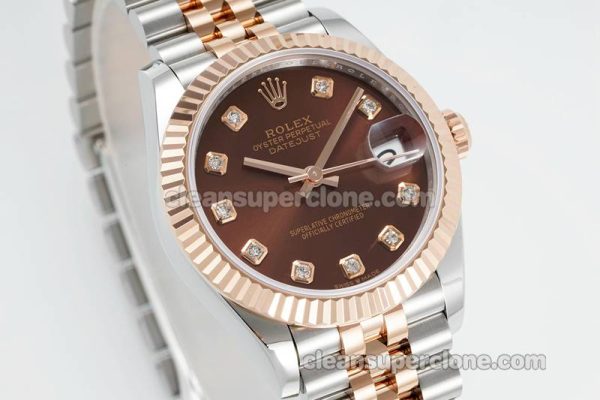 Rolex Super Clone watch picture and price ARF Lady-Datejust 278271 brown 31mm intermetallic mechanical women