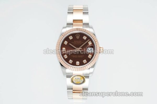 Rolex Super Clone watch picture and price ARF Lady-Datejust 278271 brown 31mm intermetallic mechanical women