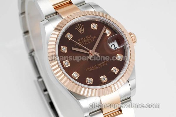 Rolex Super Clone watch picture and price ARF Lady-Datejust 278271 brown 31mm intermetallic mechanical women