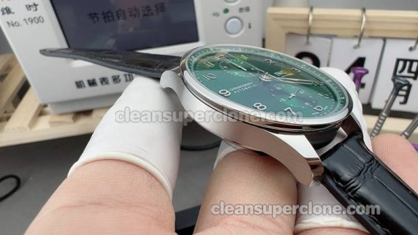 IWC Super Clone Watch pictures and prices ZF Factory Portugieser IW371615 Green mechanical men