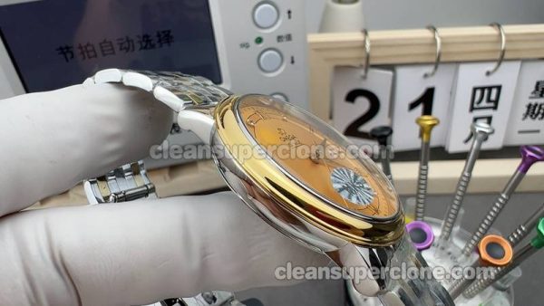 Omega Super Clone Watch pictures and prices MKS Factory Deville 424.20.40 gold mechanical men