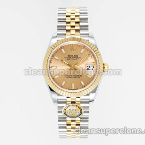 Rolex Super Clone watch picture and price ARF Lady-Datejust 278273 Champagne 31mm intermetallic mechanical women