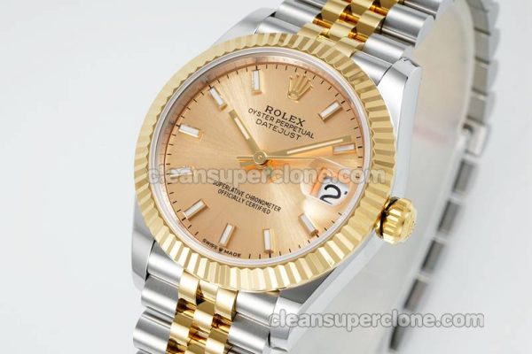Rolex Super Clone watch picture and price ARF Lady-Datejust 278273 Champagne 31mm intermetallic mechanical women