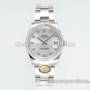 Rolex Super Clone watch picture and price ARF Lady-Datejust 278274 sliver 31mm mechanical women