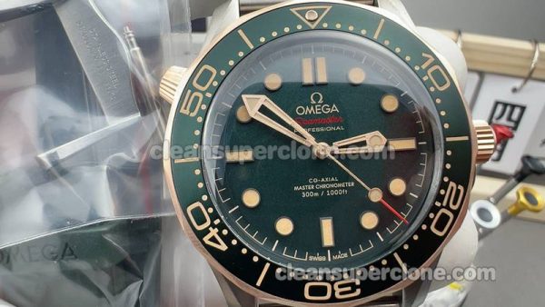 Omega Super Clone Watch pictures and prices VS Factory Seamaster 300m 210.90.42 Green mechanical men