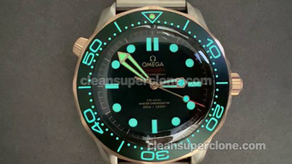 Omega Super Clone Watch pictures and prices VS Factory Seamaster 300m 210.90.42 Green mechanical men