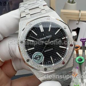 Audemars Piguet Super Clone Watch pictures and prices APS Factory Royal Oak 15410 Black mechanical men