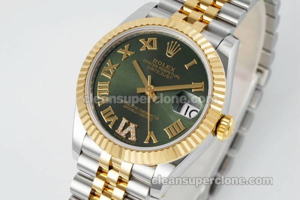Rolex Super Clone watch picture and price ARF Lady-Datejust 278273 Green roman numerals 31mm intermetallic mechanical women