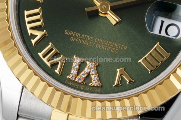 Rolex Super Clone watch picture and price ARF Lady-Datejust 278273 Green roman numerals 31mm intermetallic mechanical women