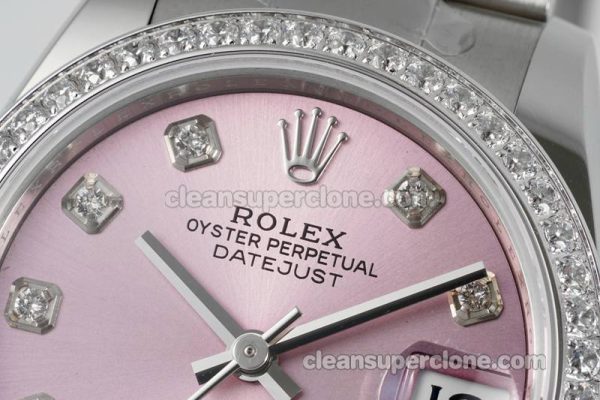 Rolex Super Clone watch picture and price ARF Lady-Datejust 278384 pink Diamond-set bezel 31mm mechanical women